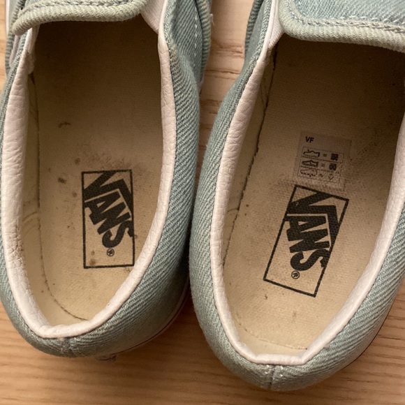 Denim vans slip ons - Picture 4 of 5